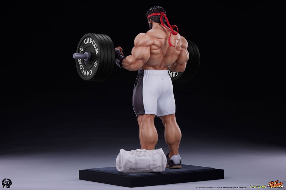 Street Fighter Premier Series Statue 1/4 Ryu Battle Edition: Powerlifting 53 cm 0783214378331