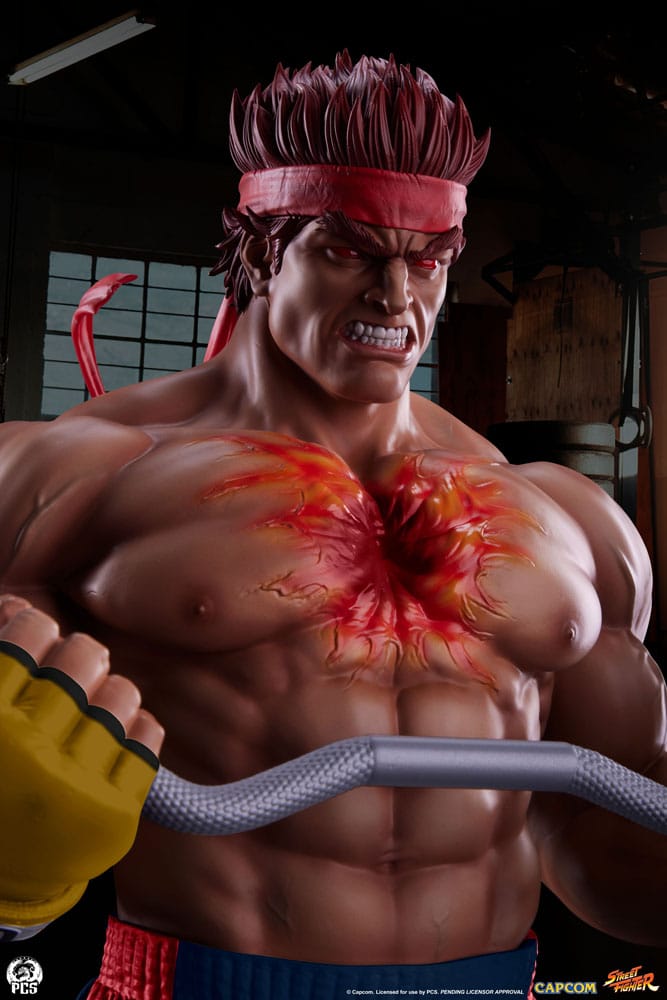 Street Fighter Premier Series Statue 1/4 Evil Ryu: Powerlifting 53 cm 0783214378324