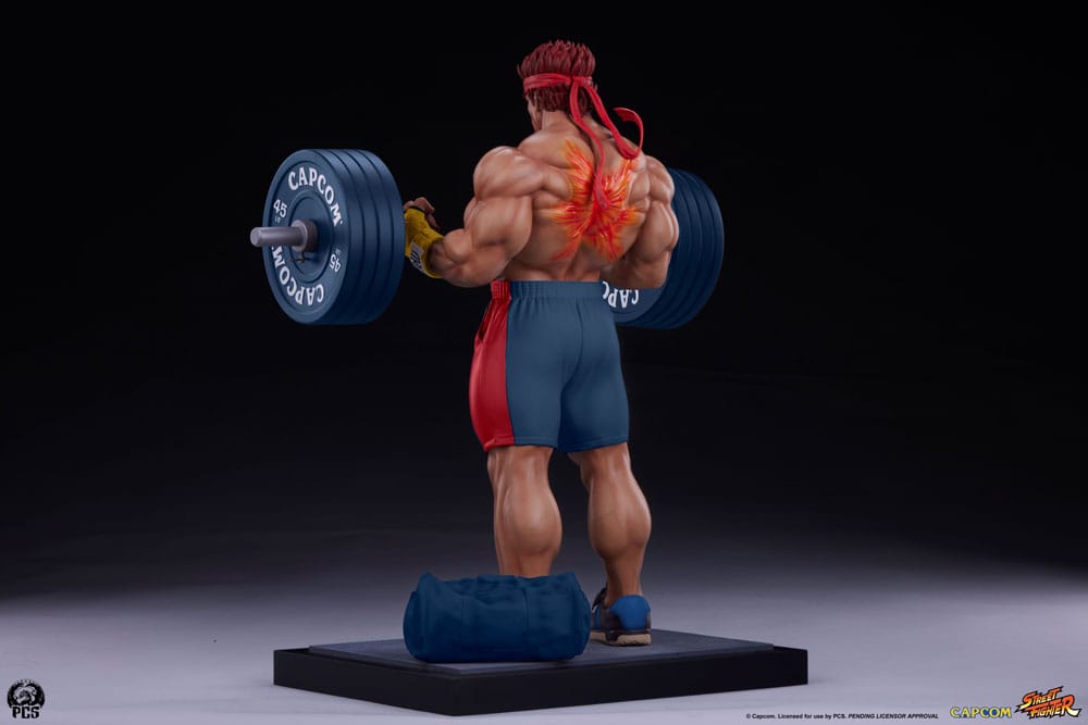 Street Fighter Premier Series Statue 1/4 Evil Ryu: Powerlifting 53 cm 0783214378324