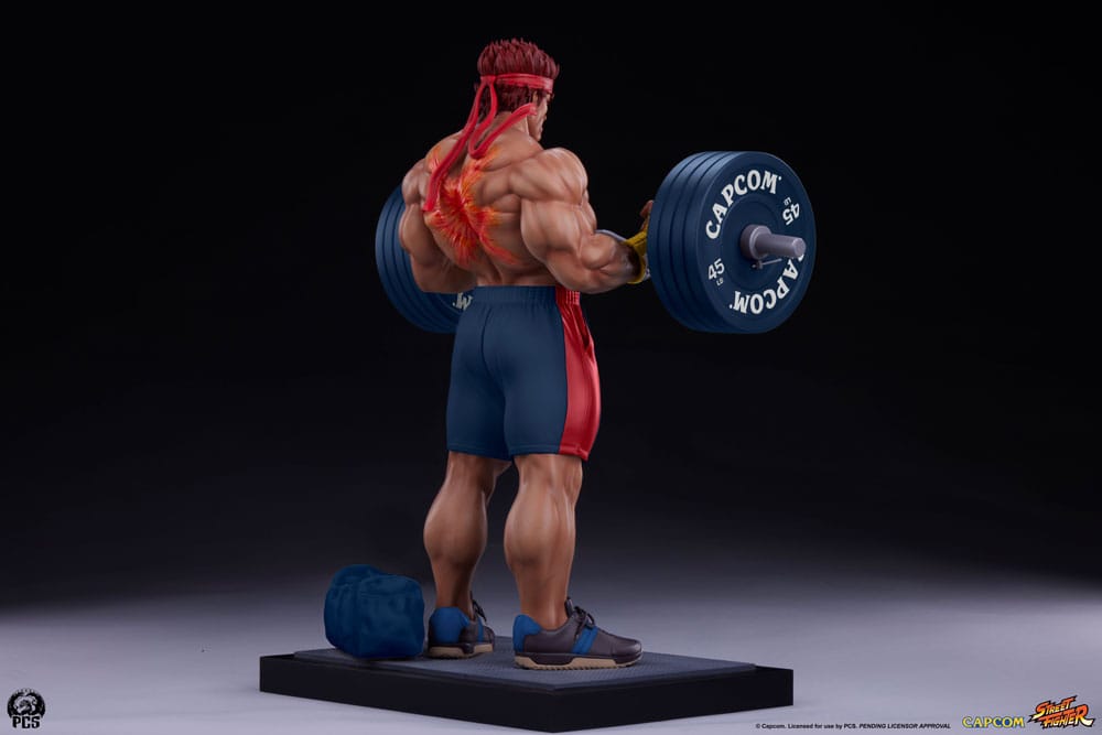 Street Fighter Premier Series Statue 1/4 Evil Ryu: Powerlifting 53 cm 0783214378324