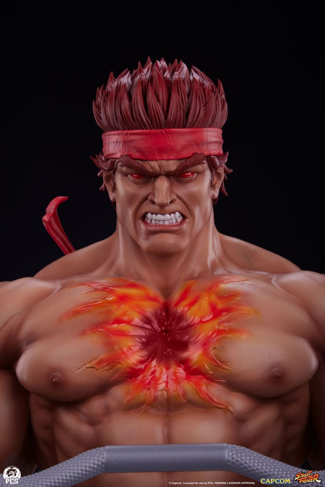 Street Fighter Premier Series Statue 1/4 Evil Ryu: Powerlifting 53 cm 0783214378324