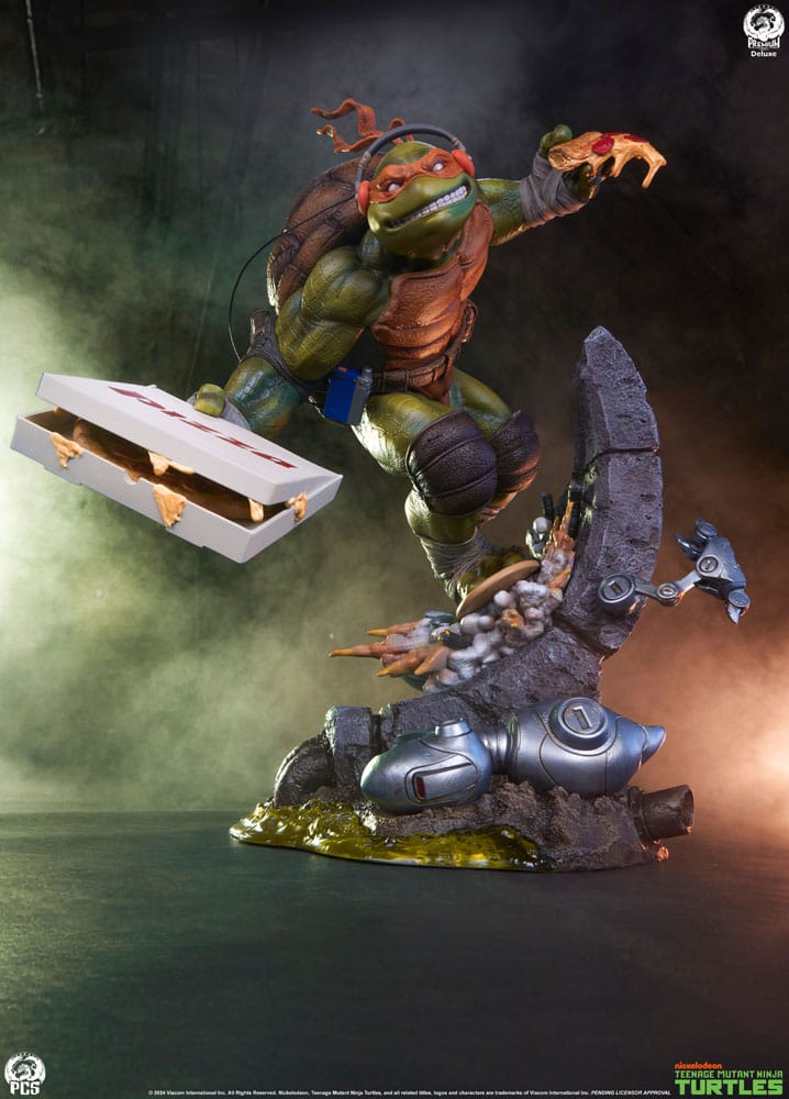 Teenage Mutant Ninja Turtles Statue 1/3 Michelangelo Deluxe Edition 67 cm 0712179859630