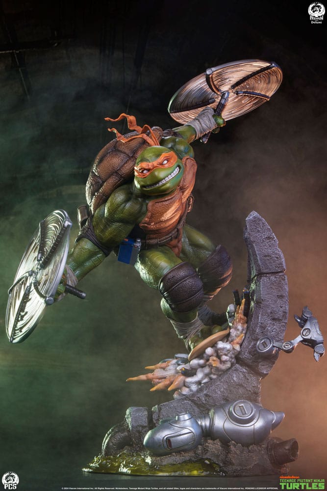 Teenage Mutant Ninja Turtles Statue 1/3 Michelangelo Deluxe Edition 67 cm 0712179859630