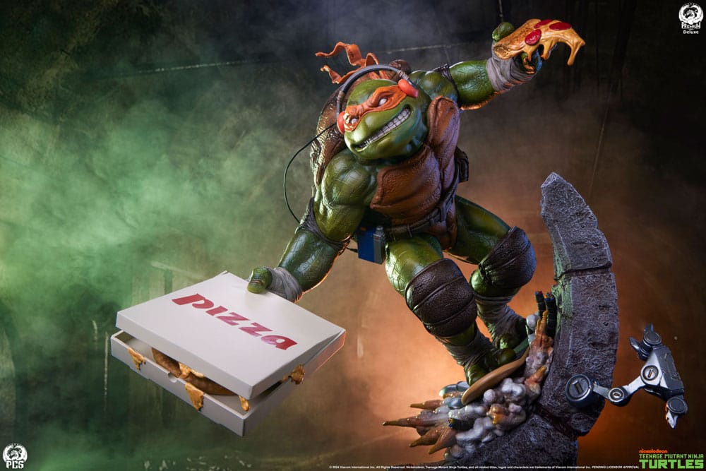 Teenage Mutant Ninja Turtles Statue 1/3 Michelangelo Deluxe Edition 67 cm 0712179859630