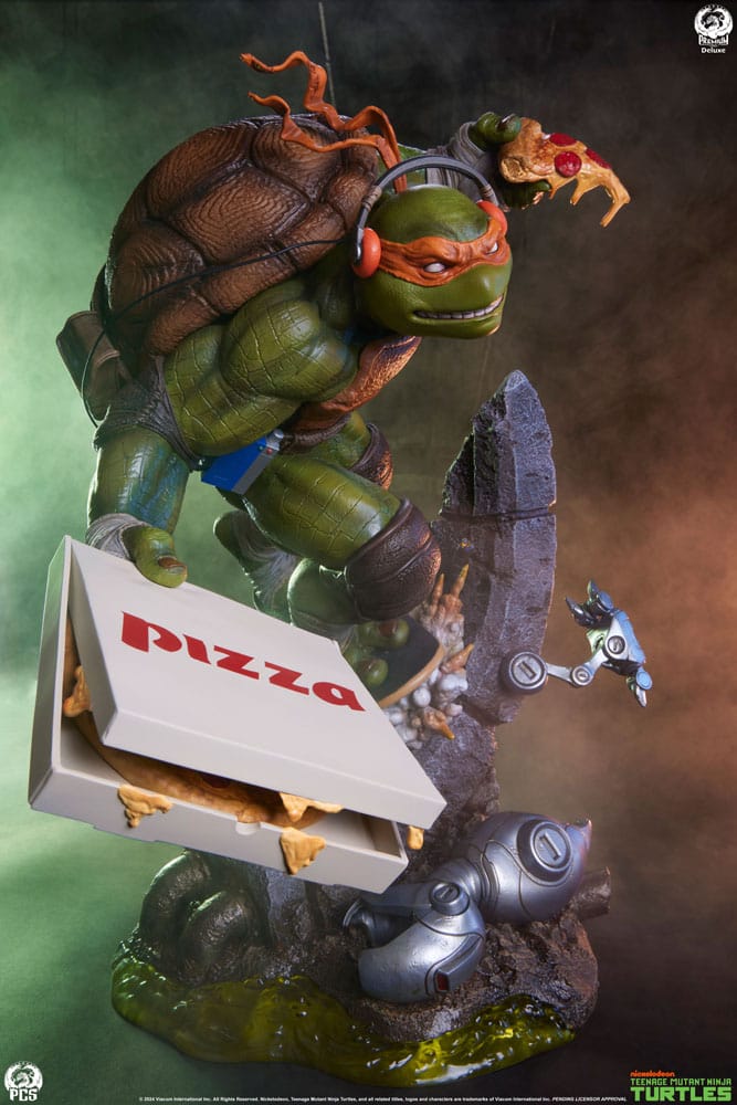 Teenage Mutant Ninja Turtles Statue 1/3 Michelangelo Deluxe Edition 67 cm 0712179859630