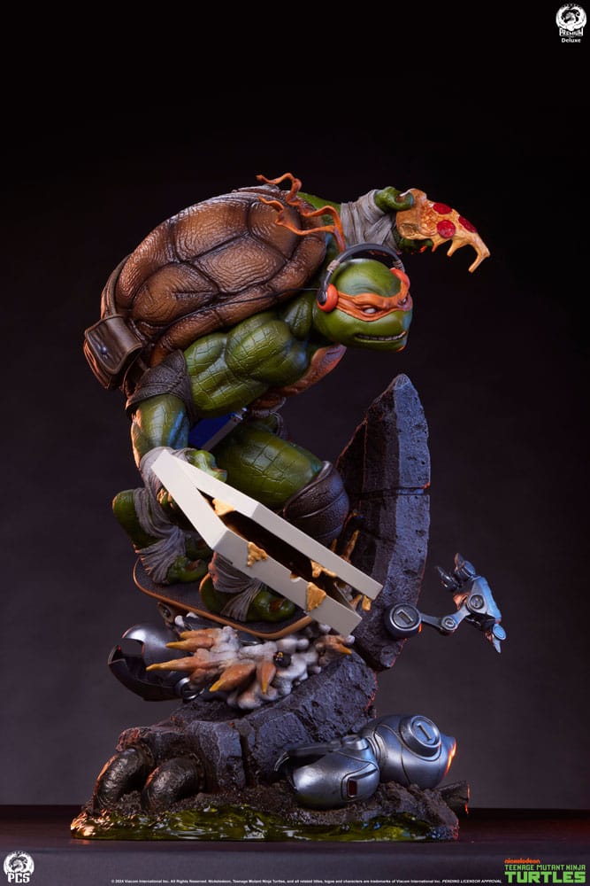 Teenage Mutant Ninja Turtles Statue 1/3 Michelangelo Deluxe Edition 67 cm 0712179859630