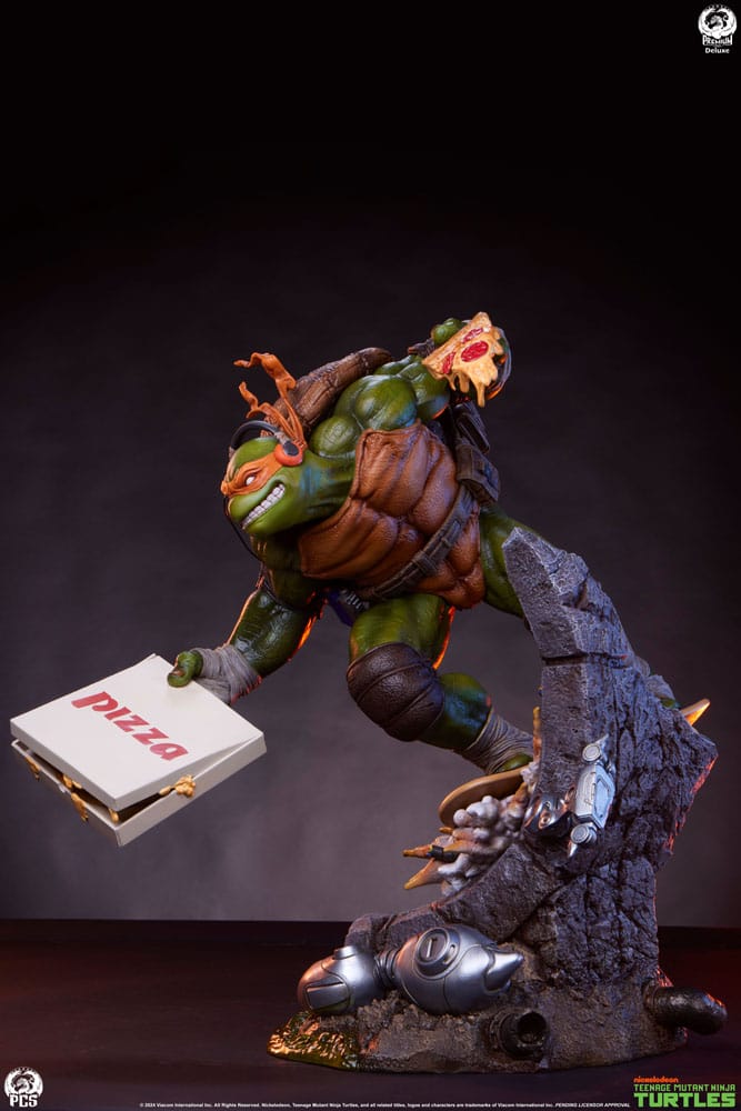 Teenage Mutant Ninja Turtles Statue 1/3 Michelangelo Deluxe Edition 67 cm 0712179859630