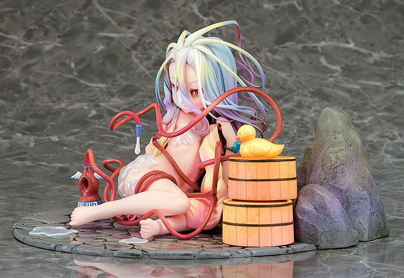 No Game No Life PVC Statue 1/7 Shiro: Hot Spring Ver. 11 cm 4560308575854