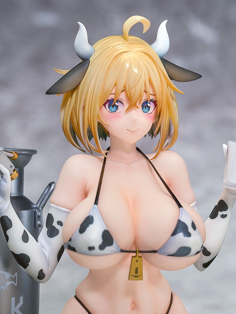 Bunny Suit Planning PVC Statue 1/6 Sophia F. Shirring Cow Bikini Ver. 16 cm 4580678969244