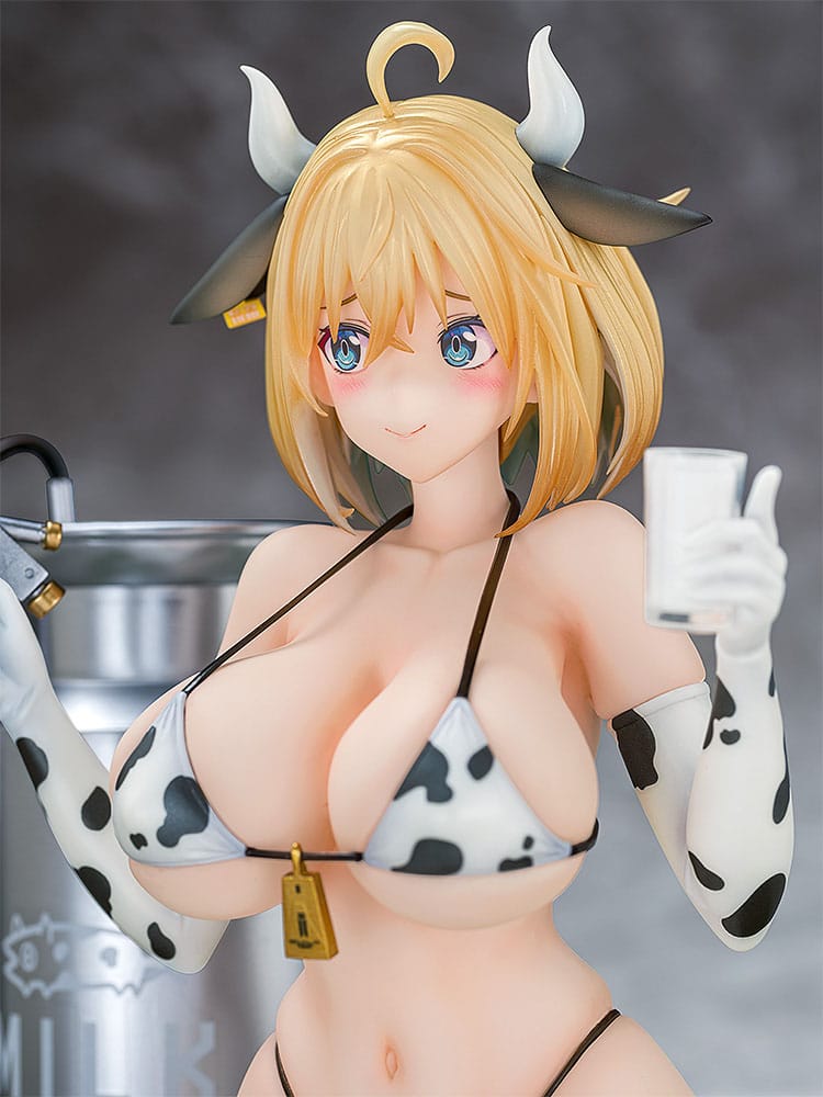 Bunny Suit Planning PVC Statue 1/6 Sophia F. Shirring Cow Bikini Ver. 16 cm 4580678969244