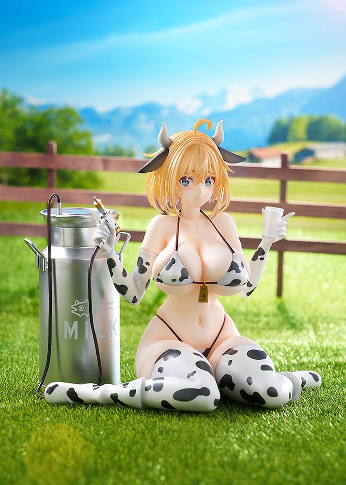 Bunny Suit Planning PVC Statue 1/6 Sophia F. Shirring Cow Bikini Ver. 16 cm 4580678969244