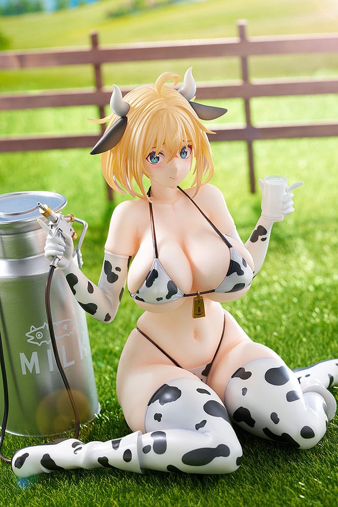 Bunny Suit Planning PVC Statue 1/6 Sophia F. Shirring Cow Bikini Ver. 16 cm 4580678969244