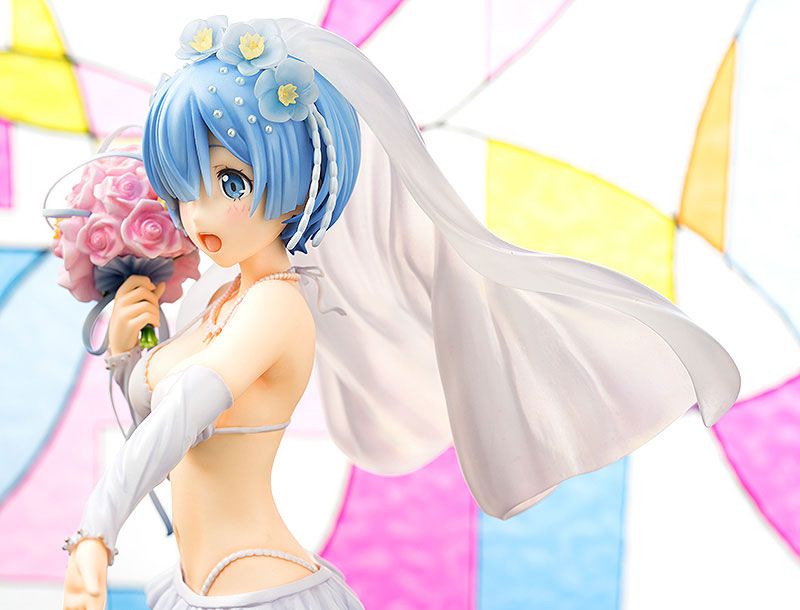 Re:ZERO -Starting Life in Another World- PVC Statue 1/7 Rem Wedding Ver. 22 cm 4580678969794