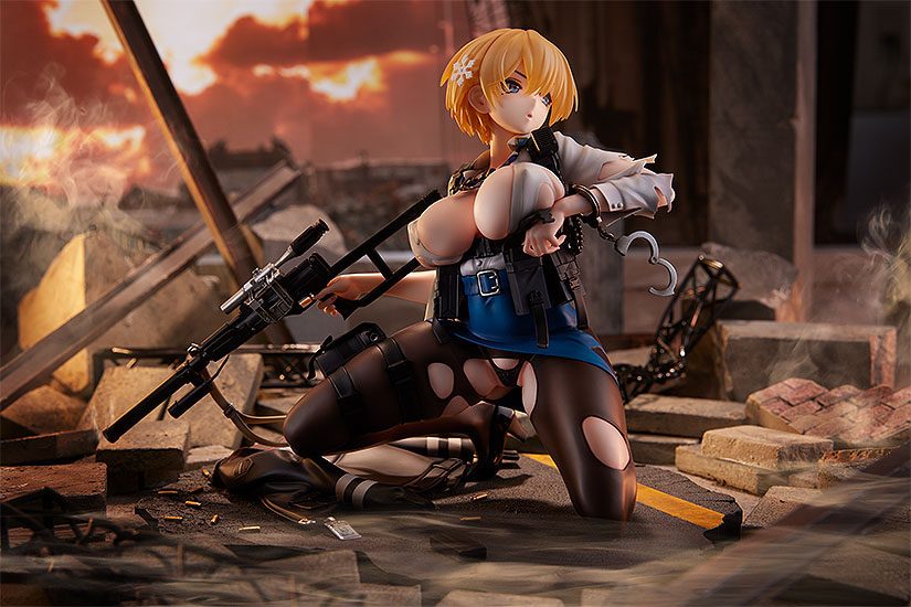 Girls Frontline PVC Statue 1/6 VSK-94 Heavy Damage Ver. 18 cm 4580678969855