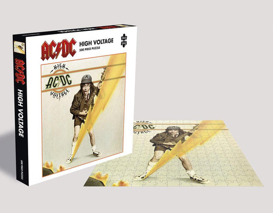 AC/DC Rock Saws Jigsaw Puzzle High Voltage (500 pieces) 0803343257533