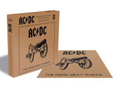 AC/DC Rock Saws Jigsaw Puzzle For Those About To Rock (500 pieces) 0803343257526