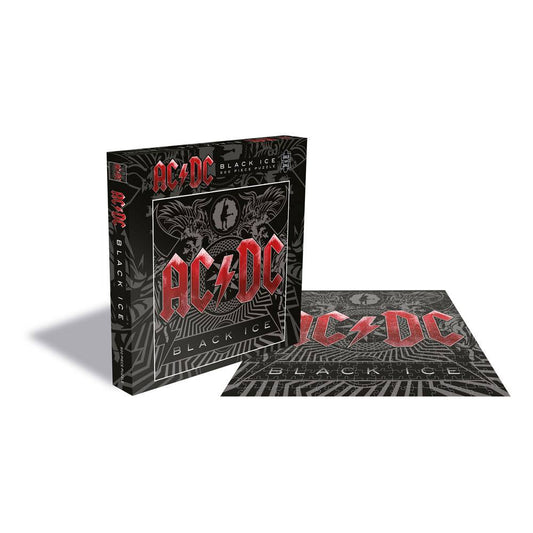 AC/DC Rock Saws Jigsaw Puzzle Black Ice (500 pieces) 0803343257540