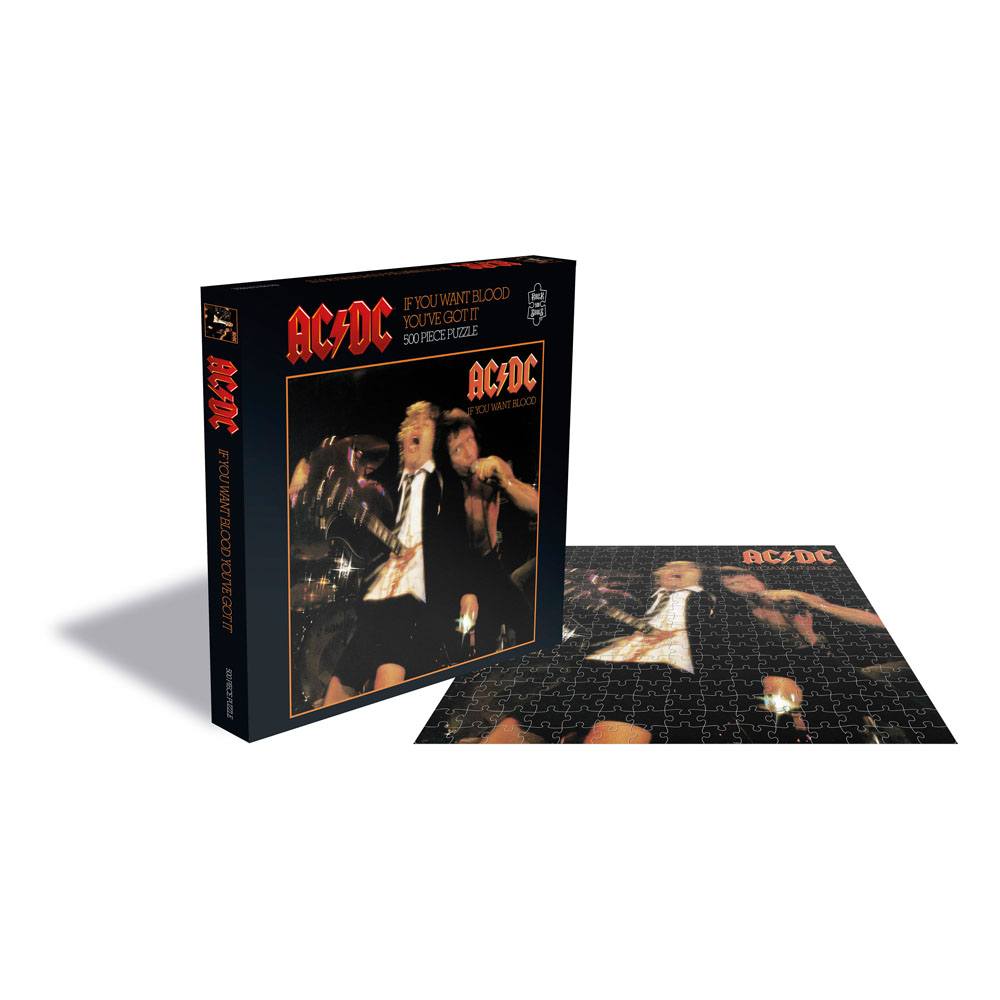 AC/DC Rock Saws Jigsaw Puzzle If You Want Blood (500 pieces) 0803343257564