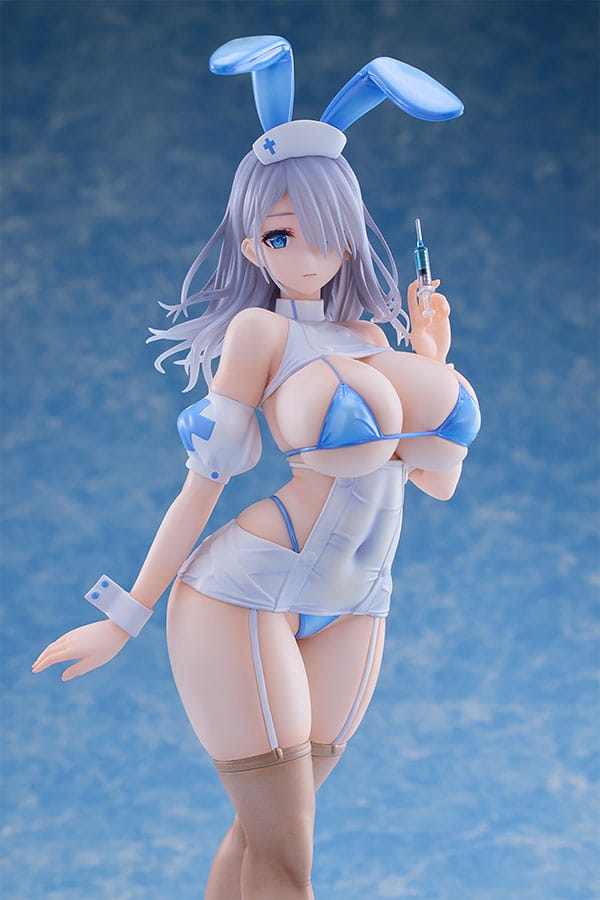 Original Character PVC 1/6 Blue Nurse Bunny 29 cm 4582533290289