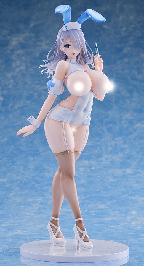 Original Character PVC 1/6 Blue Nurse Bunny 29 cm 4582533290289