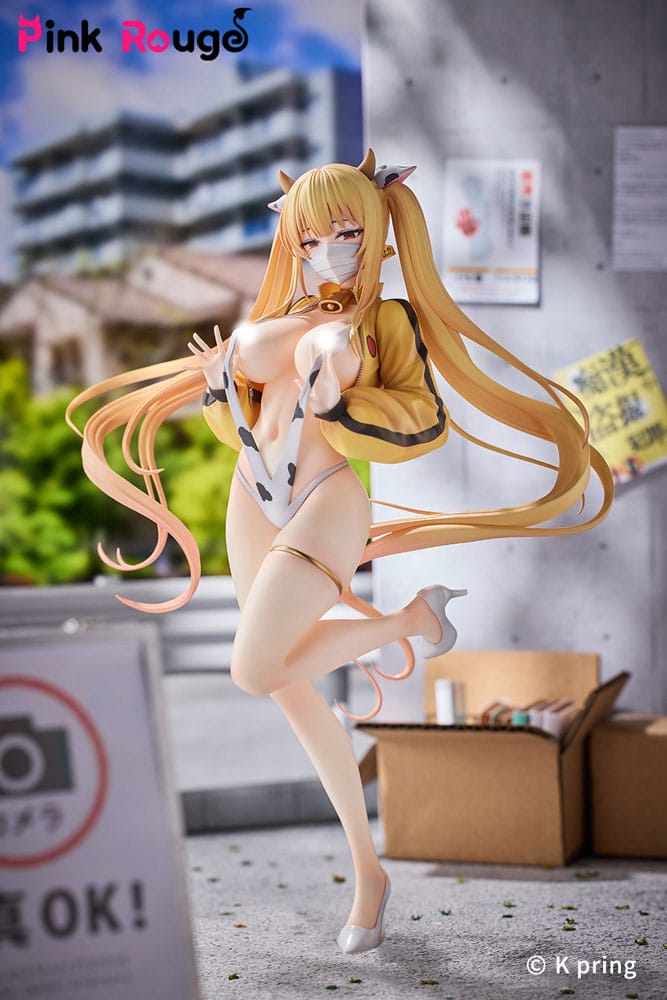 Original Character by Kedama Tamano PVC 1/7 K Pring Sayuri Dairy Cow Special Ver. 24 cm 4902273507087