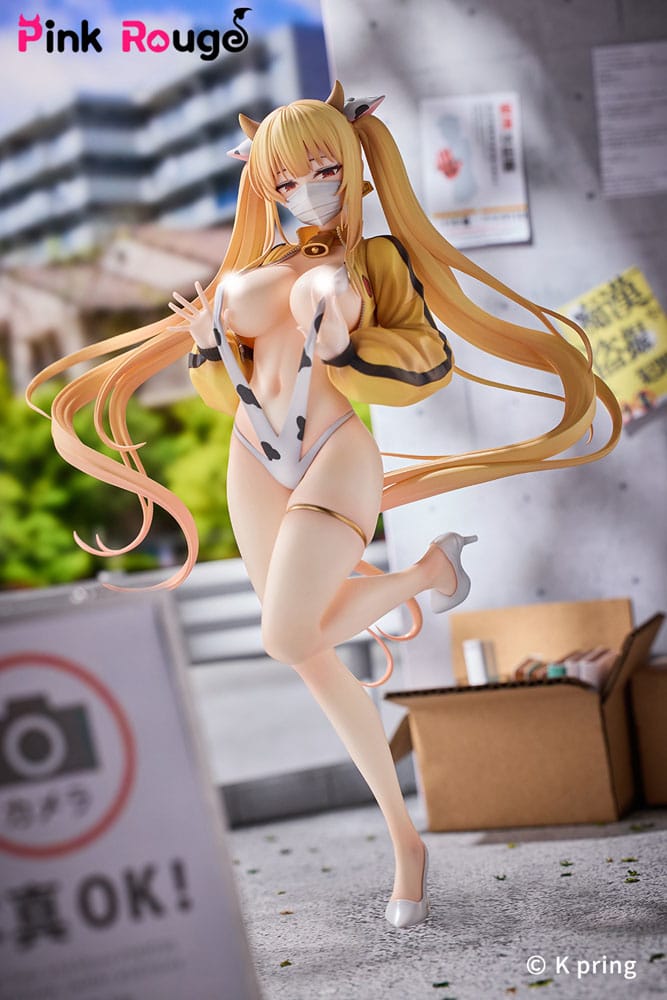 Original Character by Kedama Tamano PVC 1/7 K Pring Sayuri Dairy Cow Special Ver. 24 cm 4902273507087