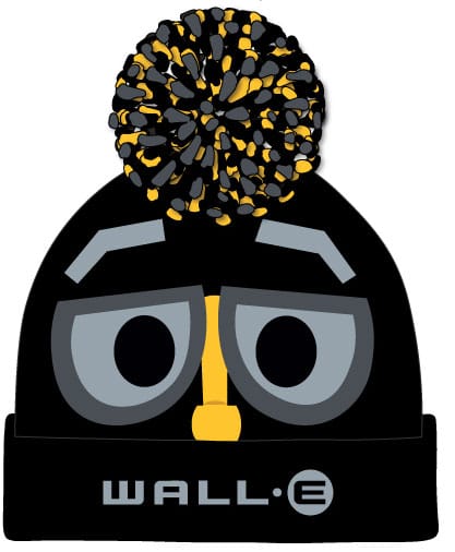 Wall-E Pom-Pom Beanie Wall-E Face 5056688575540