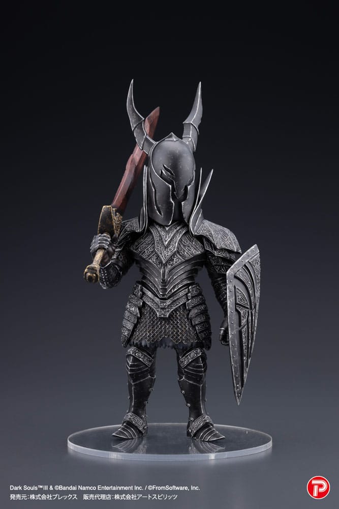 Dark Souls Q Collection PVC Statue Black Knight 18 cm 4571392000641