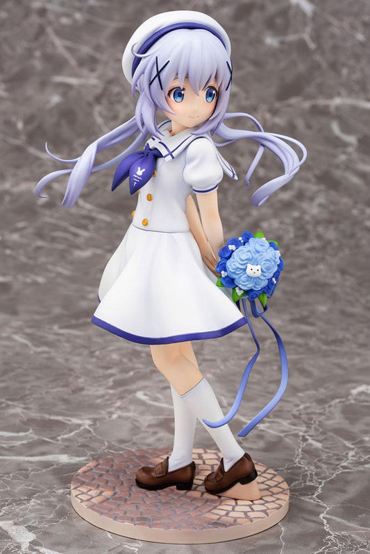 Is the Order a Rabbit PVC Statue 1/7 Chino (Summer Uniform) 21 cm 4582362384425