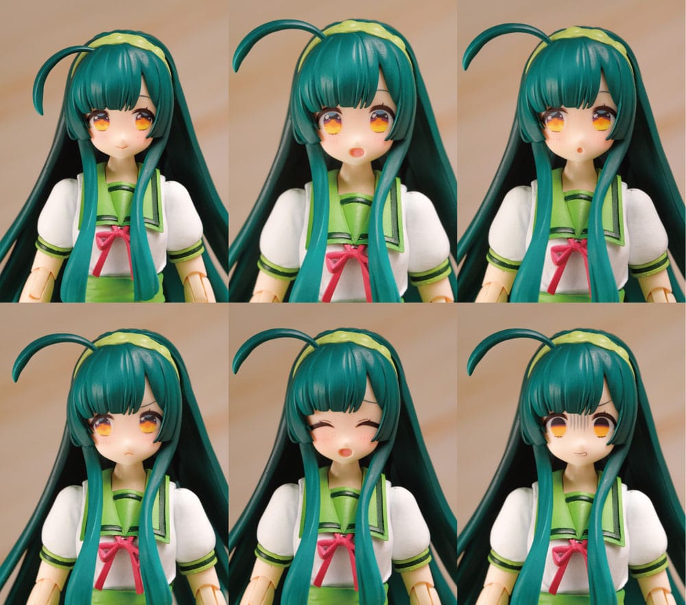 Tohoku Zunko Plastic Model Kit 1/12 Plafia Tohoku Zunko Mini Figure Set 13 cm 4582362388010