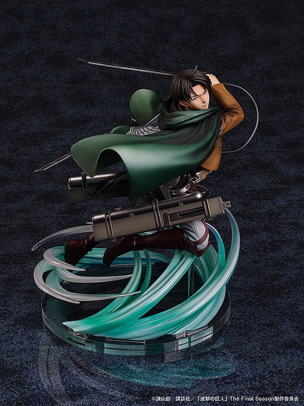 Attack on Titan PVC Statue 1/6 Humanity's Strongest Soldier Levi 23 cm 4524135118677