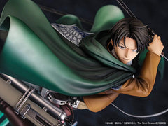 Attack on Titan PVC Statue 1/6 Humanity's Strongest Soldier Levi 23 cm 4524135118677