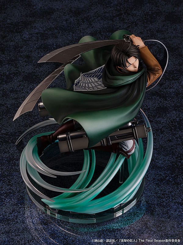 Attack on Titan PVC Statue 1/6 Humanity's Strongest Soldier Levi 23 cm 4524135118677