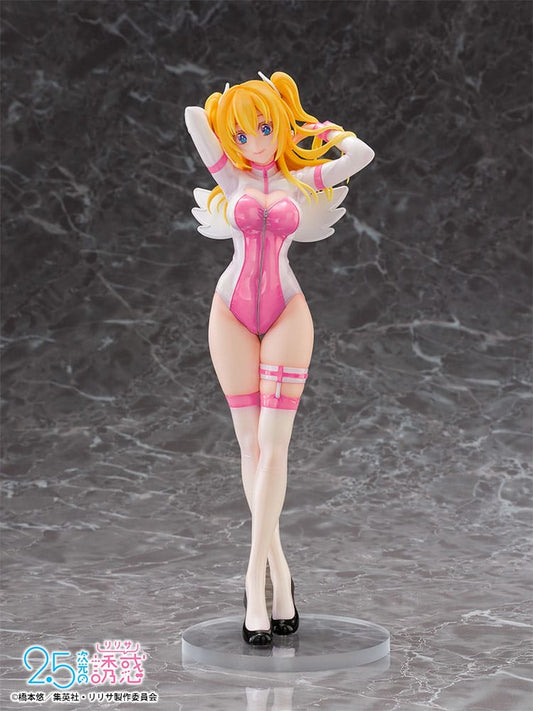 2.5 Dimensional Seduction PVC Statue 1/7 Liliel Angel School spin-off Training Suit/Ririsa 25 cm 4524135215321