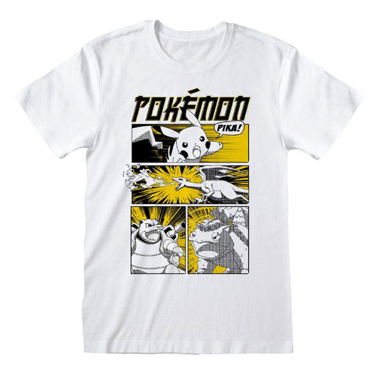 Pokemon T-Shirt Anime Style Cover Size M 5056463437247