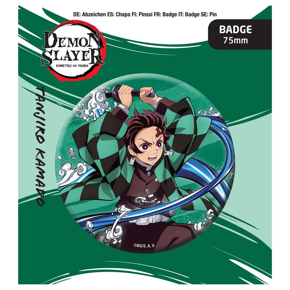 Demon Slayer: Kimetsu no Yaiba Pin Badge Tanjiro Kamado 6430063312415