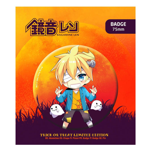 Hatsune Miku Pin Badge Halloween Limited Edition Kagamine Len 6430063312767