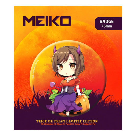 Hatsune Miku Pin Badge Halloween Limited Edition Meiko 6430063312798
