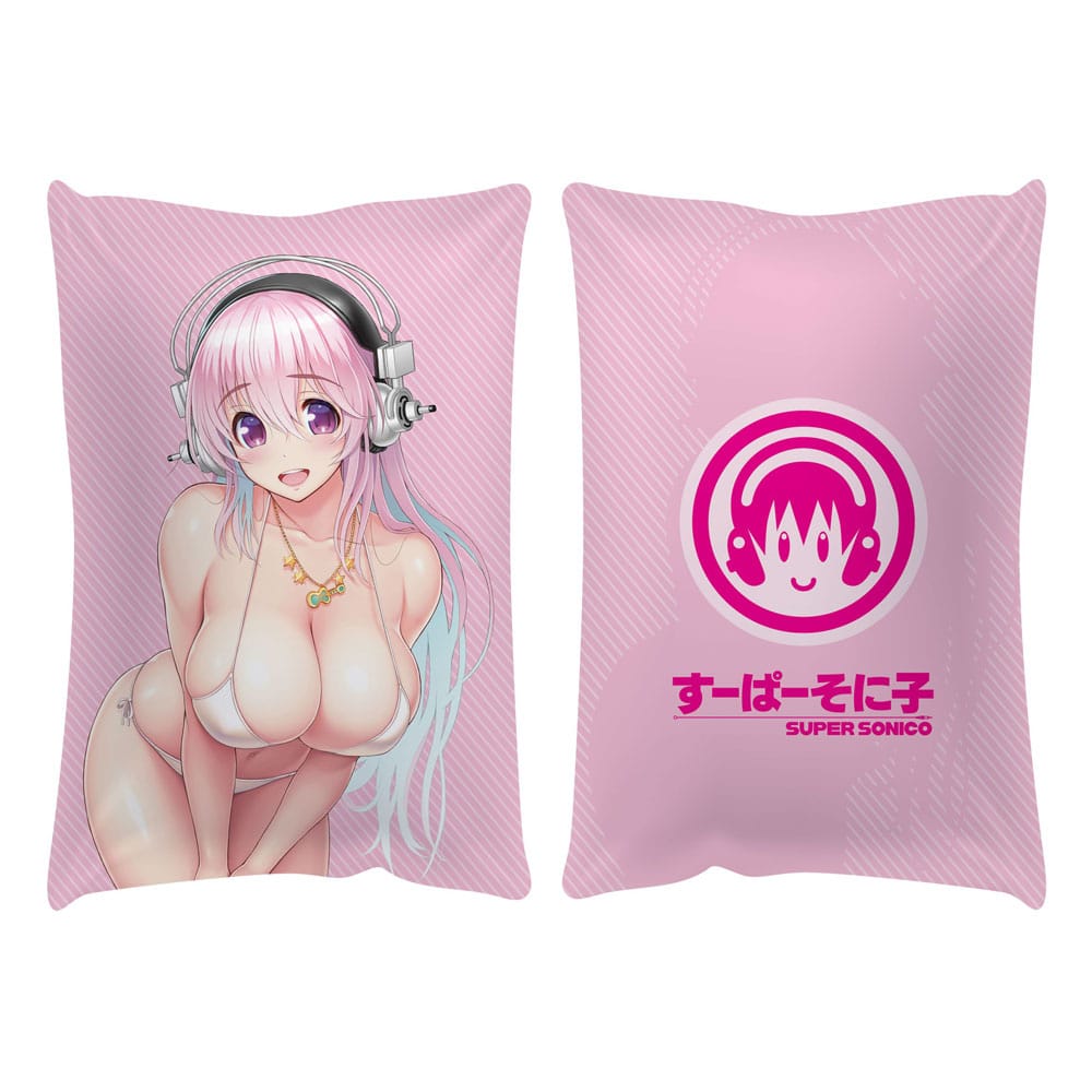 Super Sonico Pillow Super Sonico Swimsuit Version 50 x 35 cm 6430063311395