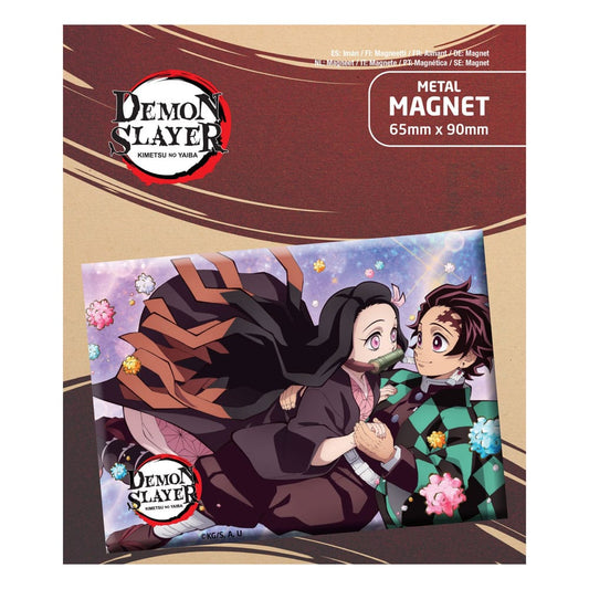 Hatsune Miku Fridge Magnet Tanjiro & Nezuko 6430063312514