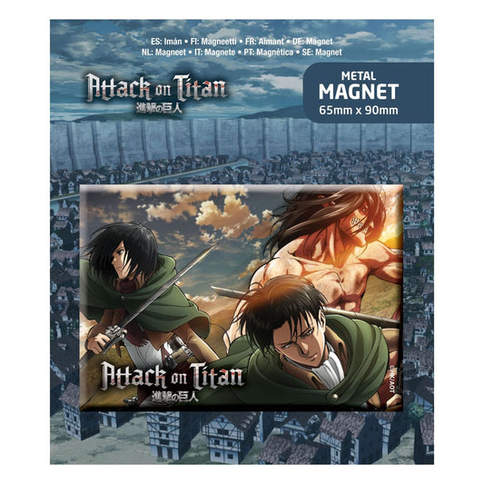 Attack on Titan Fridge Magnet Trio 6430063311302