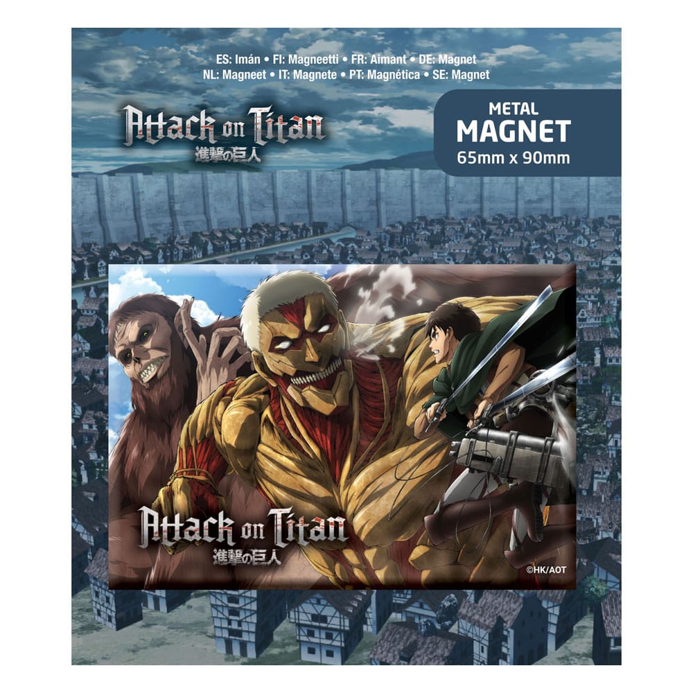 Attack on Titan Fridge Magnet Eren Attack 6430063313078