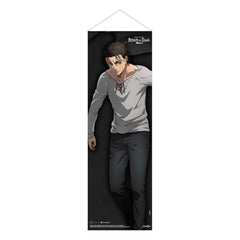 Attack on Titan Slim Wallscroll Eren Jaeger 30 x 90 cm 6430063312316