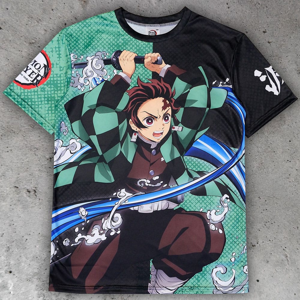 Demon Slayer: Kimetsu no Yaiba T-Shirt Tanjiro Kamado  Size S 6430063312552