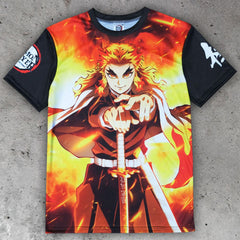 Demon Slayer: Kimetsu no Yaiba T-Shirt Kyojuro Rengoku  Size S 6430063312569