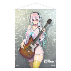 Super Sonico Wallscroll Super Sonico with Guitar 50 x 70 cm 6430063311326