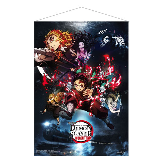 Demon Slayer: Kimetsu no Yaiba Wallscroll Mugen Train Key Visual 50 x 70 cm 6430063312507