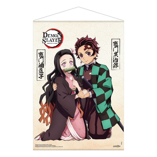 Demon Slayer: Kimetsu no Yaiba Wallscroll Tanjiro & Nezuko Kamado 50 x 70 cm 6430063312934