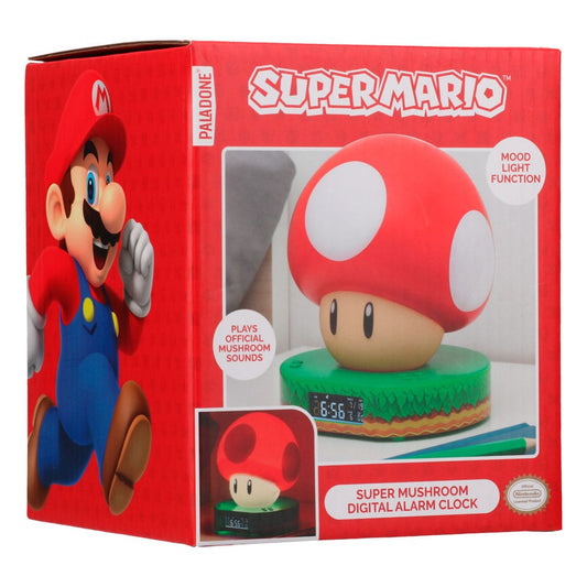 Super Mario Alarm Clock Super Mushroom 5055964792503