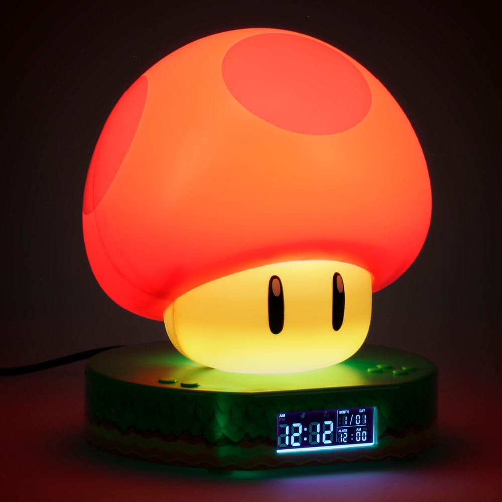 Super Mario Alarm Clock Super Mushroom 5055964792503